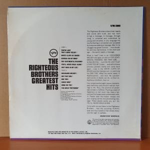 THE RIGHTEOUS BROTHERS - GREATEST HITS (1967) - LP 2.EL PLAK