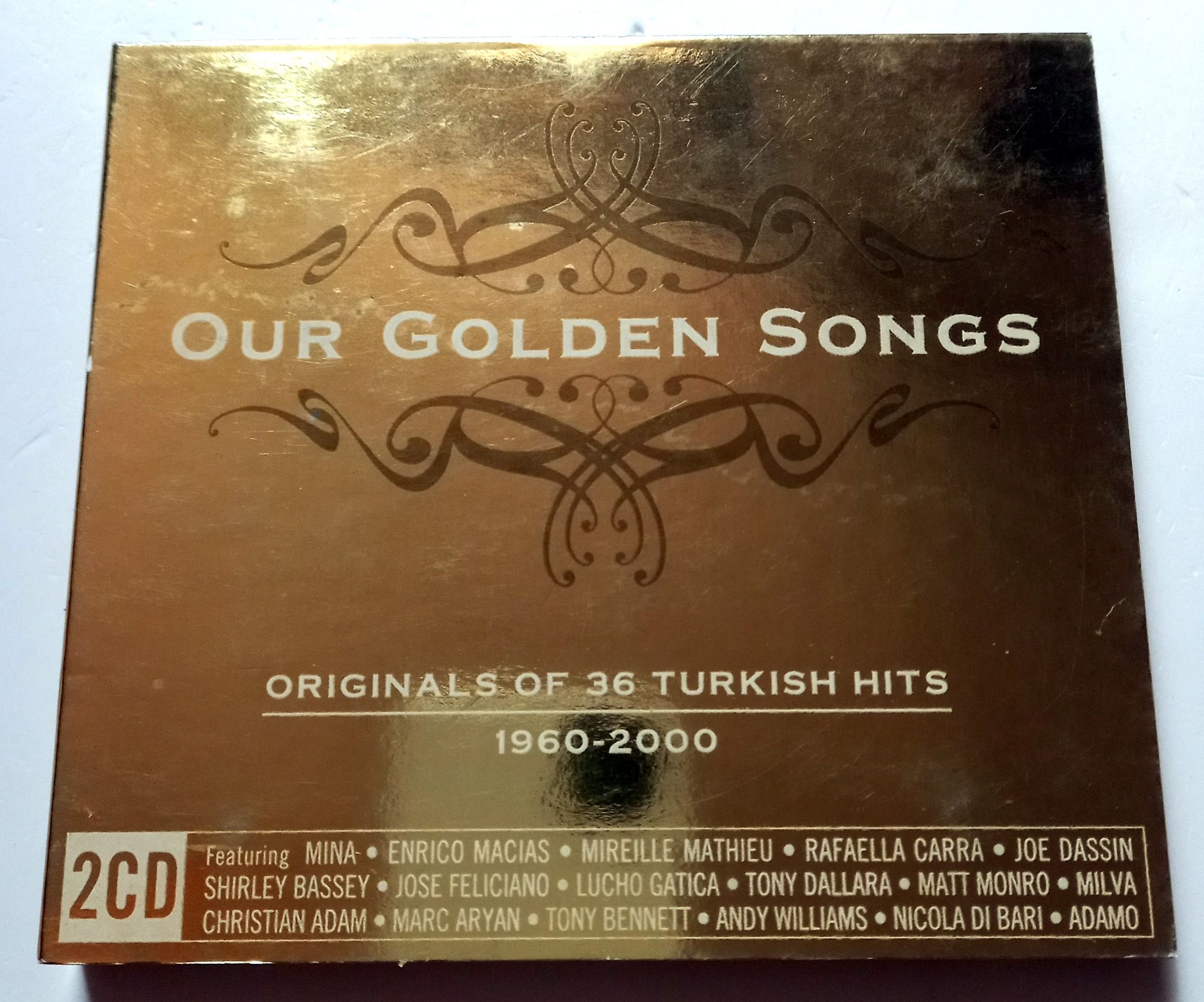 OUR GOLDEN SONGS / ORIGINALS OF 36 TURKISH HITS (2007) - 2CD 2.EL