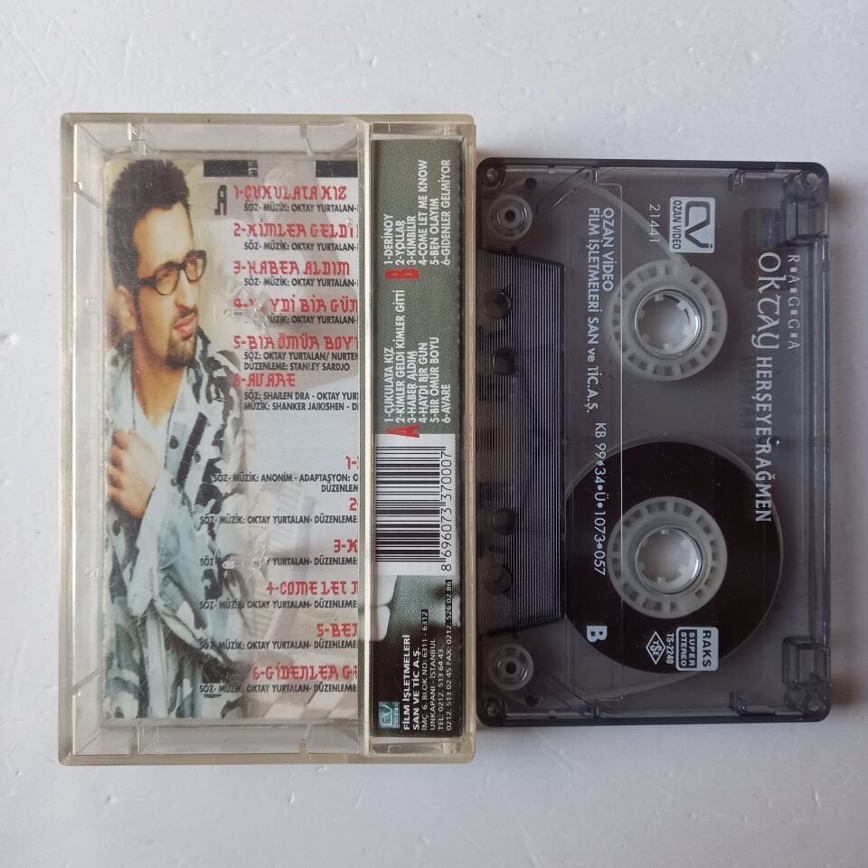 RAGGA OKTAY - HERŞEYE RAĞMEN (1999) - KASET 2.EL