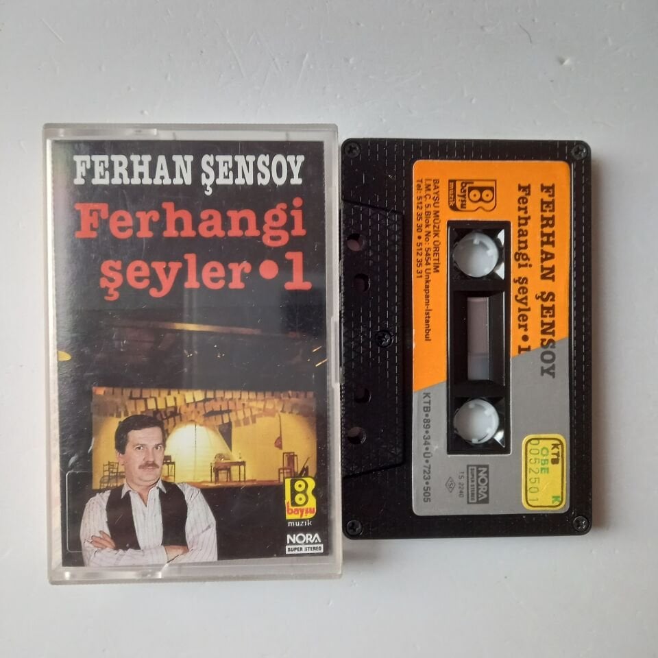 FERHAN ŞENSOY - FERHANGİ ŞEYLER-1 (1989) - KASET 2.EL