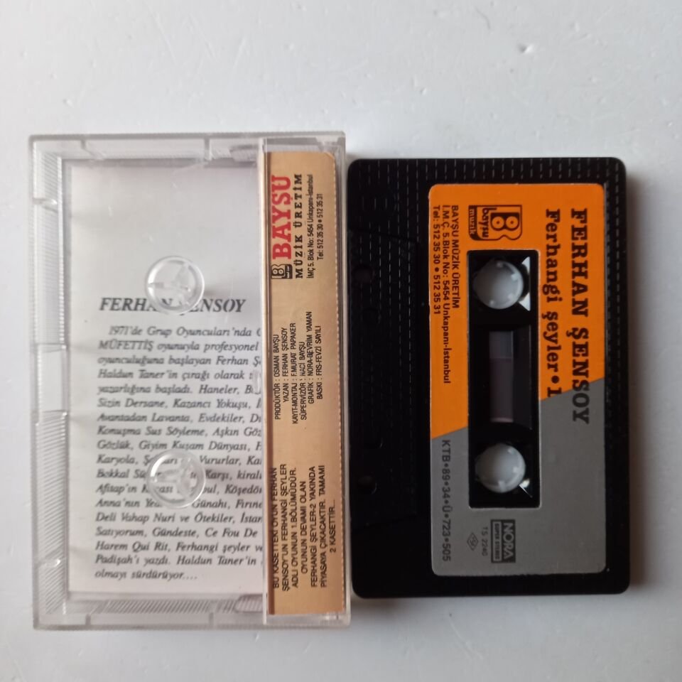 FERHAN ŞENSOY - FERHANGİ ŞEYLER-1 (1989) - KASET 2.EL