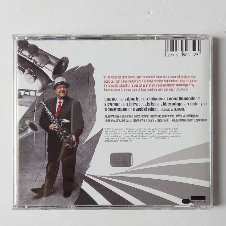 JOE LOVANO US FIVE – BIRD SONGS (2011) - CD 2.EL