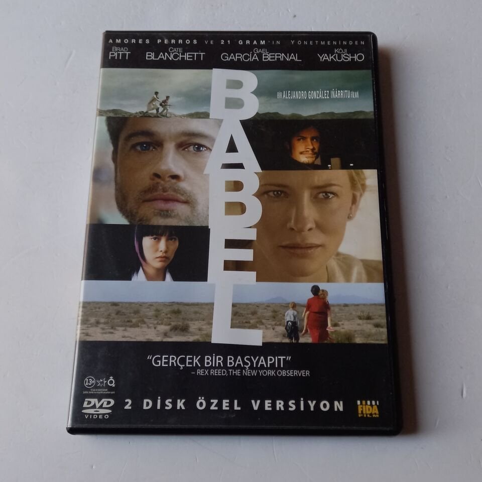 BABEL - BRAD PITT, CATE BLANCHETT, GAEL GARCIA BERNAL - 2DVD ÖZEL VERSİYON 2.EL