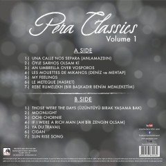 PERA CLASSICS VOL1 KARIŞIK ENSTRUMENTAL LP 2017 SIFIR
