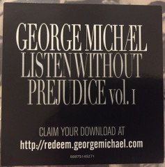 GEORGE MICHAEL - LISTEN WITHOUT PREJUDICE VOL1 (1990) - LP SIFIR PLAK