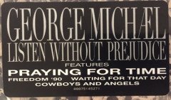 GEORGE MICHAEL - LISTEN WITHOUT PREJUDICE VOL1 (1990) - LP SIFIR PLAK