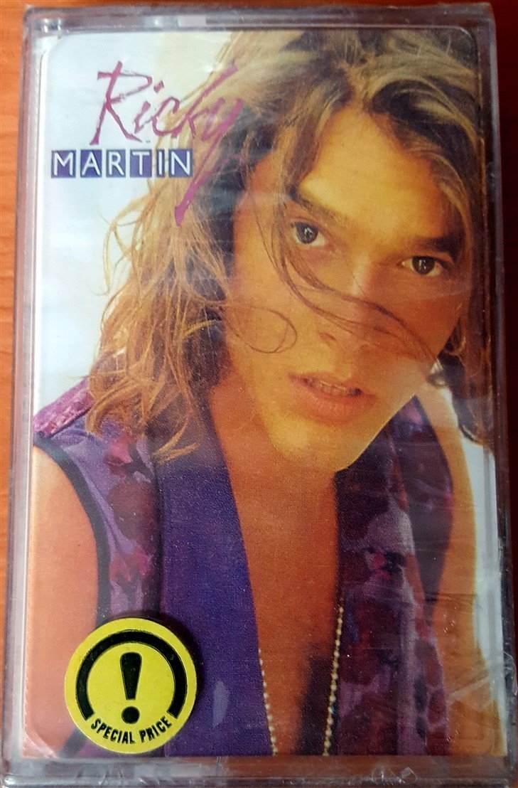 RICKY MARTIN - RICKY MARTIN [FIRST ALBUM] (1998) SONY CASSETTE MADE IN TURKEY ''NEW''