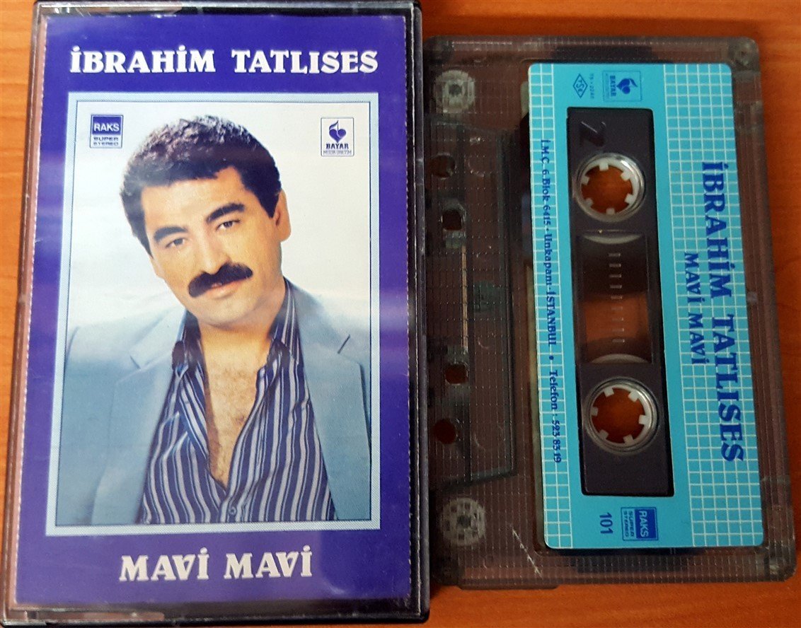 İBRAHİM TATLISES - MAVİ MAVİ KASET 2.EL