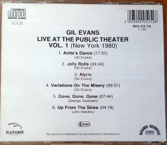 GIL EVANS - LIVE AT THE PUBLIC THEATER VOL.1 (NEW YORK 1980) CD 2.EL