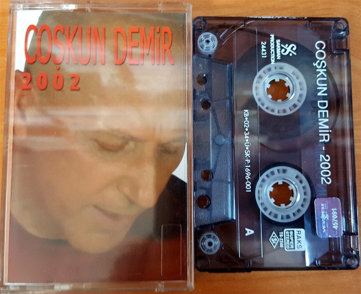 COŞKUN DEMİR - 2002 / SAKMAN PRODUCTION KASET 2.EL