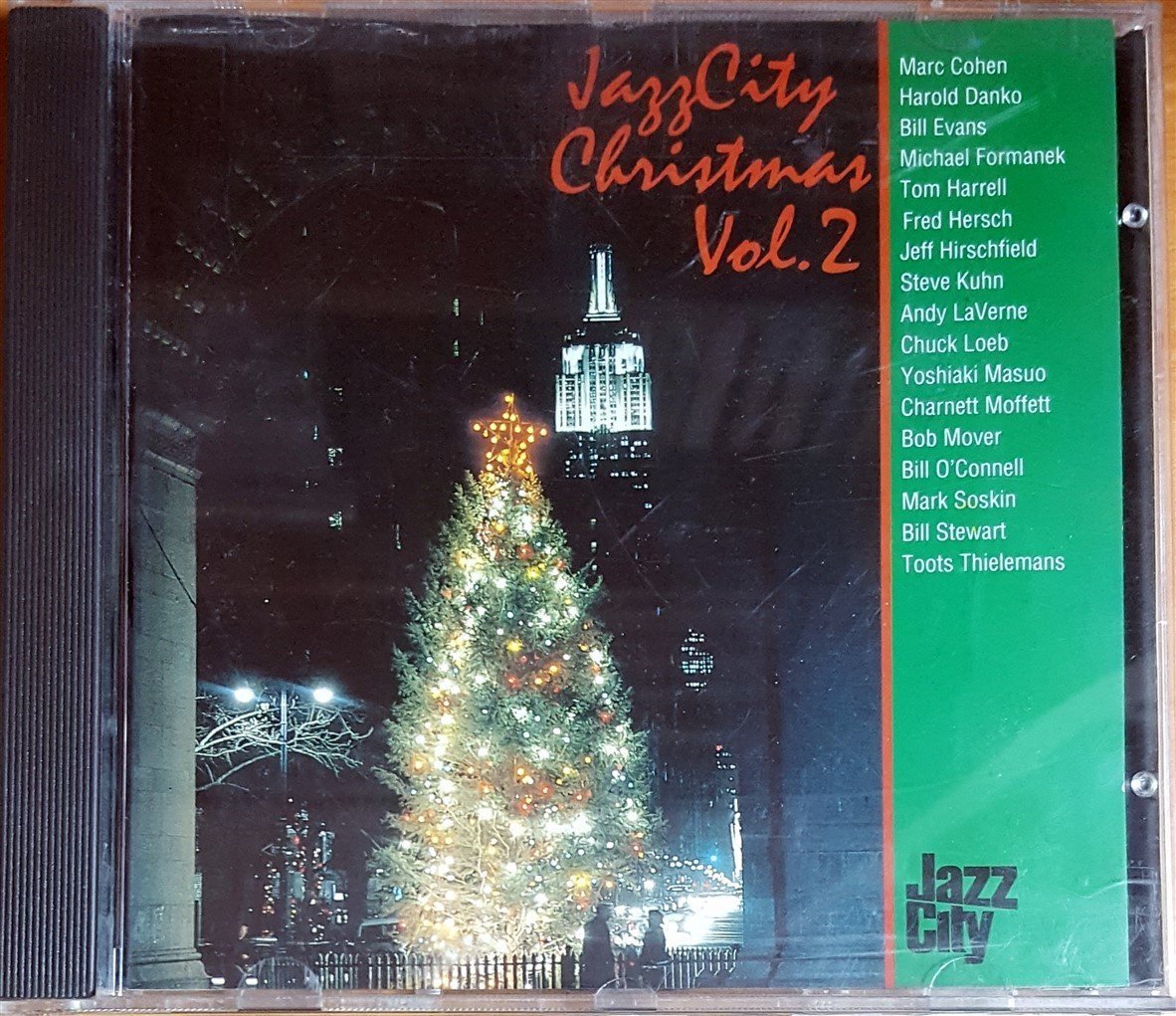 JAZZ CITY CHRISTMAS VOL.2 / MARC COHEN, HAROLD DANKO, BILL EVANS, TOM HARRELL, STEVE KUHN (1991) BELLAPHON CD 2.EL