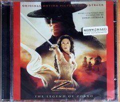 THE LEGEND OF ZORRO SOUNDTRACK / JAMES HORNER (2005) SONY CLASSICAL CD SIFIR