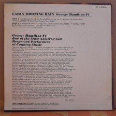 GEORGE HAMILTON IV - EARLY MORNING RAIN (1971) - PLAK 2.EL