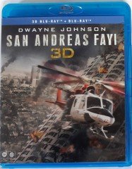 SAN ANDREAS FAYI - SAN ANDREAS - DWAYNE JOHNSON - 3DBLU-RAY+ BLU RAY 2.EL