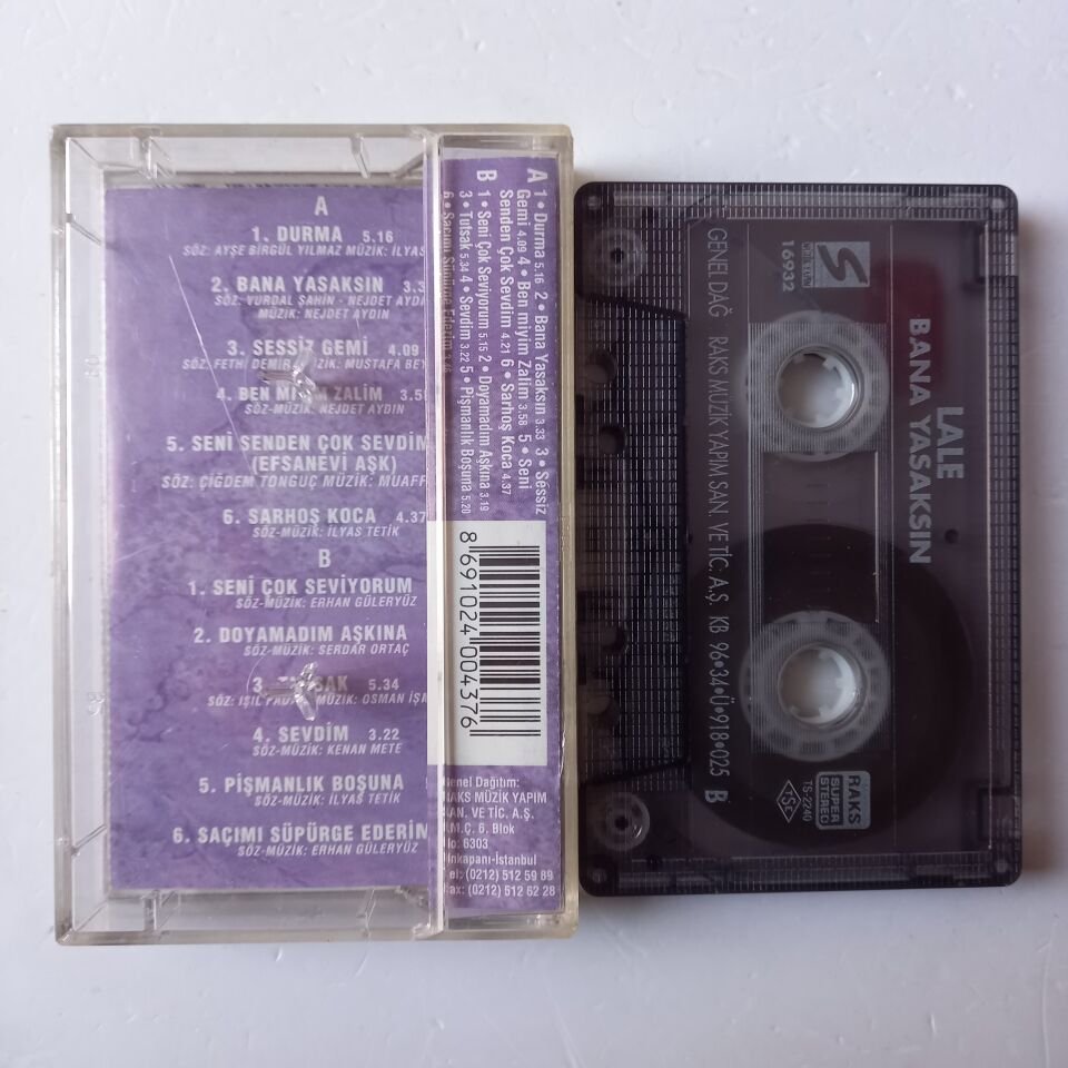 LALE - BANA YASAKSIN (1996) - KASET 2.EL