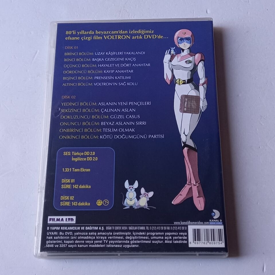 VOLTRON: EVRENİN KORUYUCUSU / 12 BÖLÜM - 2DVD 2.EL