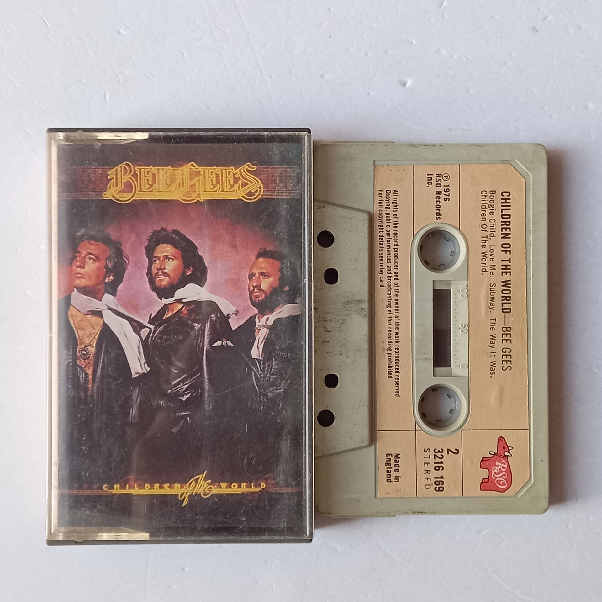 BEE GEES - CHILDREN OF THE WORLD (1976) - KASET 2.EL