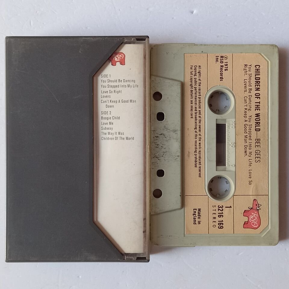 BEE GEES - CHILDREN OF THE WORLD (1976) - KASET 2.EL