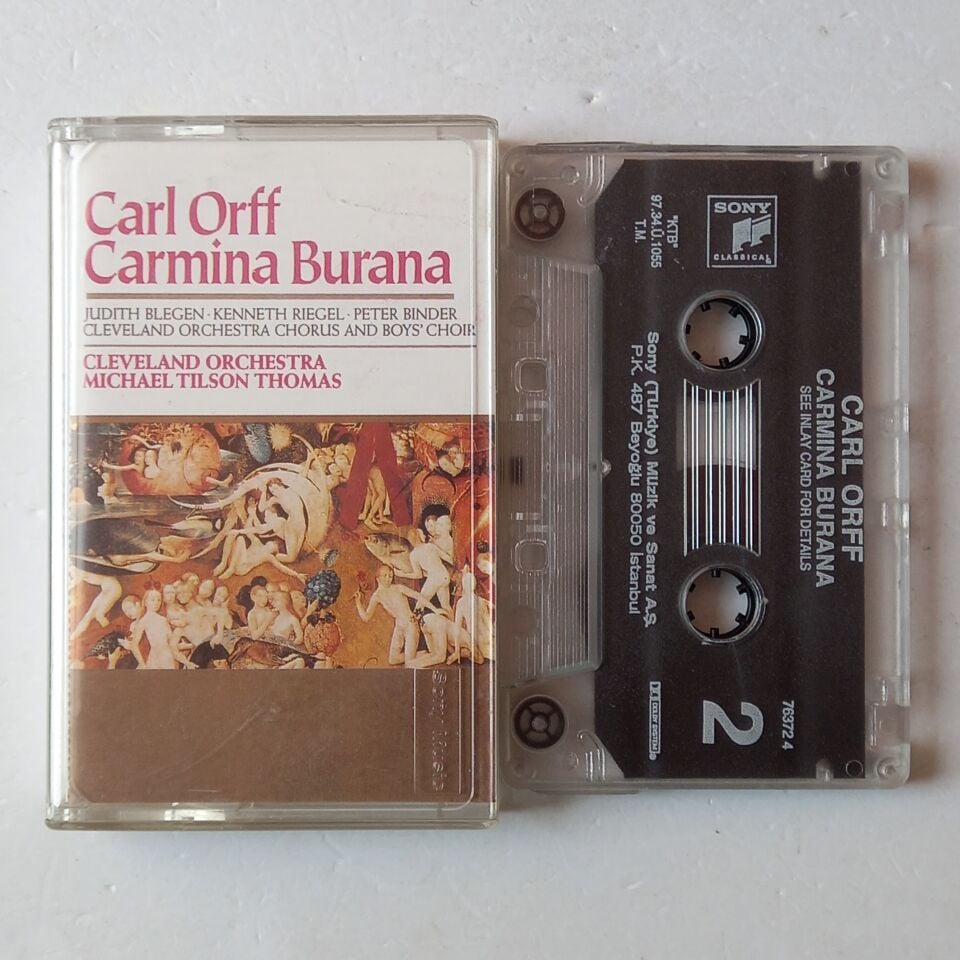 CARL ORFF - CARMINA BURANA (1997) - KASET 2.EL