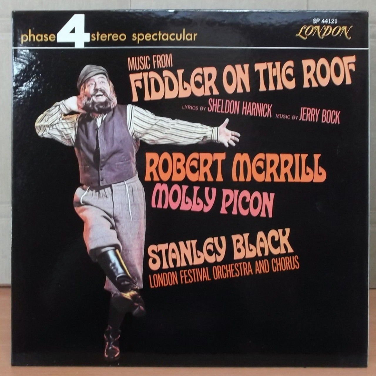 FIDDLER ON THE ROOF - STANLEY BLACK LP 2.EL