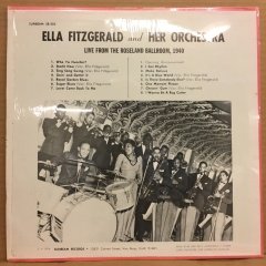 ELLA FITZGREALD LIVE FROM THE ROSELAND BALLROOM 2.EL PLAK