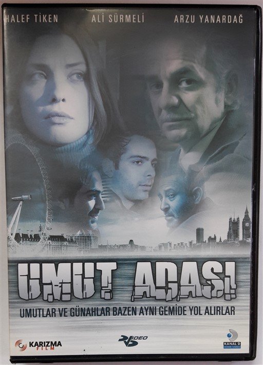 UMUT ADASI - HALEF TİKEN - ALİ SÜRMELİ - MUSTAFA KARA - DVD 2.EL
