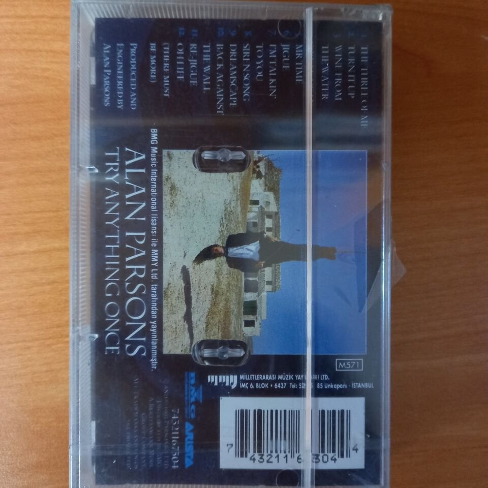 ALAN PARSONS - TRY ANYTHING ONCE (1993) - KASET SIFIR