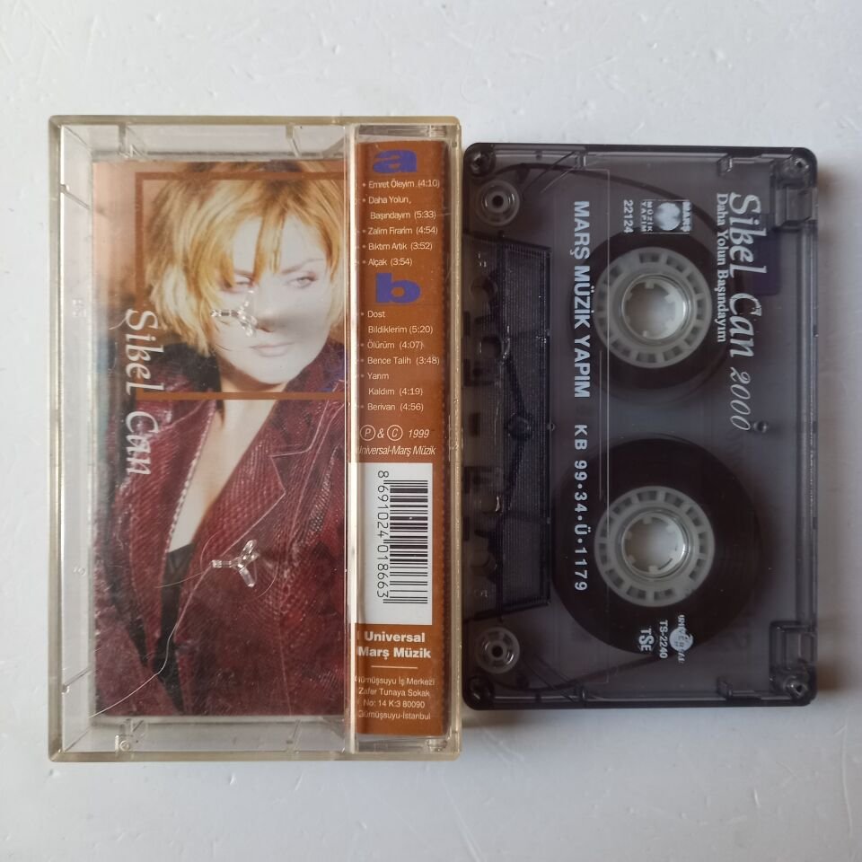 SİBEL CAN - 2000 / DAHA YOLUN BAŞINDAYIM (1999) - KASET 2.EL