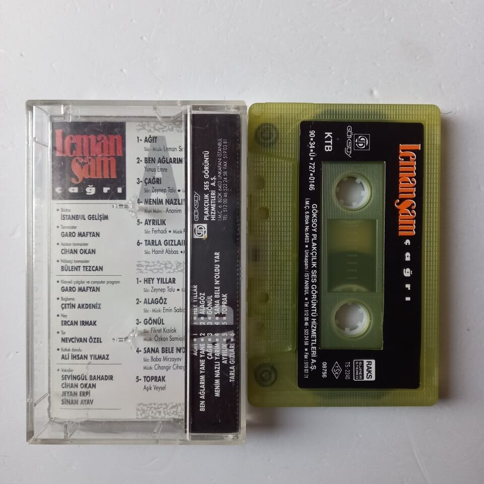 LEMAN SAM - ÇAĞRI (1990) - KASET 2.EL