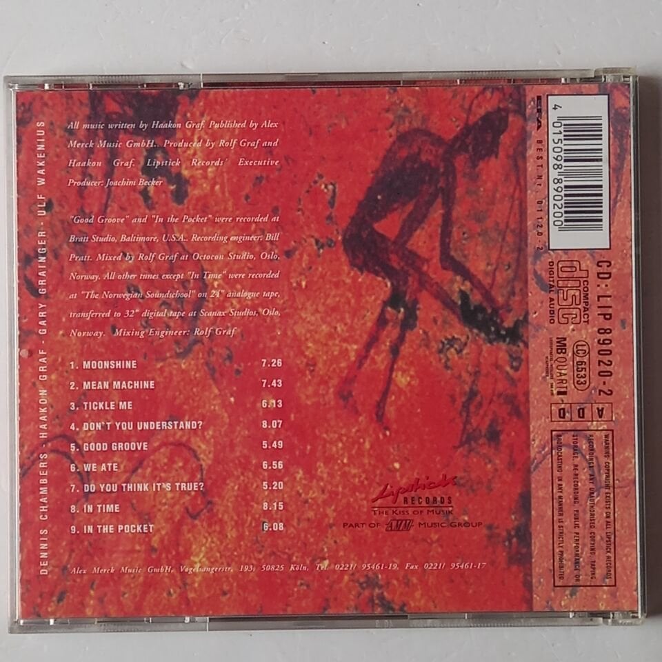 GRAFITTI − DENNIS CHAMBERS, HAAKON GRAF, GARY GRAINGER, ULF WAKENIUS – GOOD GROOVE (1993) - CD 2.EL
