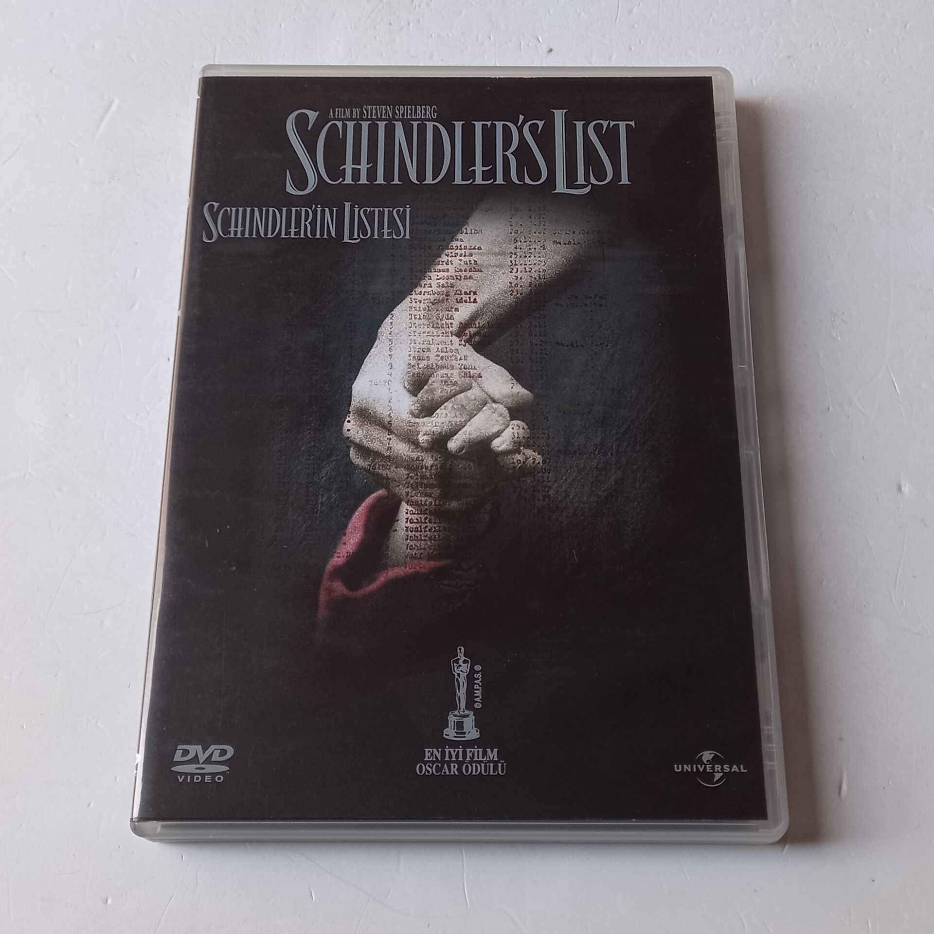 SCHINDLER\'S LIST - SCHINDLER\'İN LİSTESİ - 2DVD 2.EL