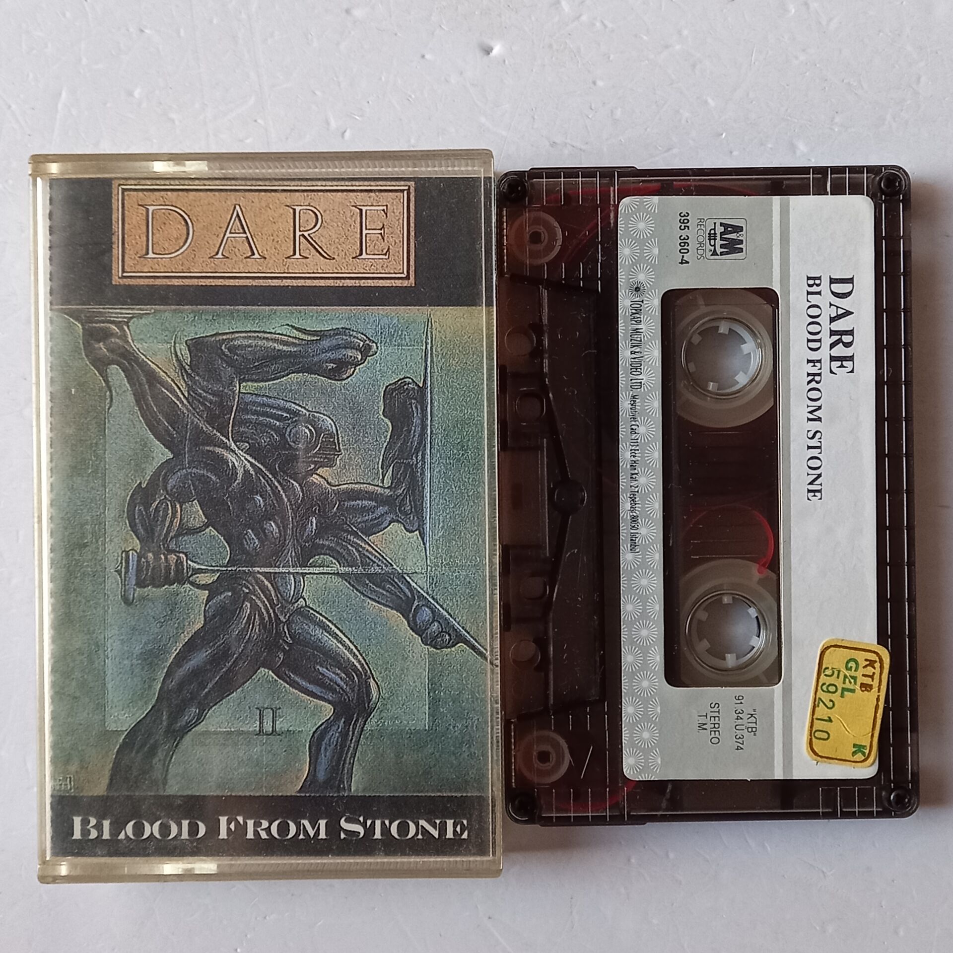 DARE - BLOOD FROM STONE (1991) - KASET 2.EL