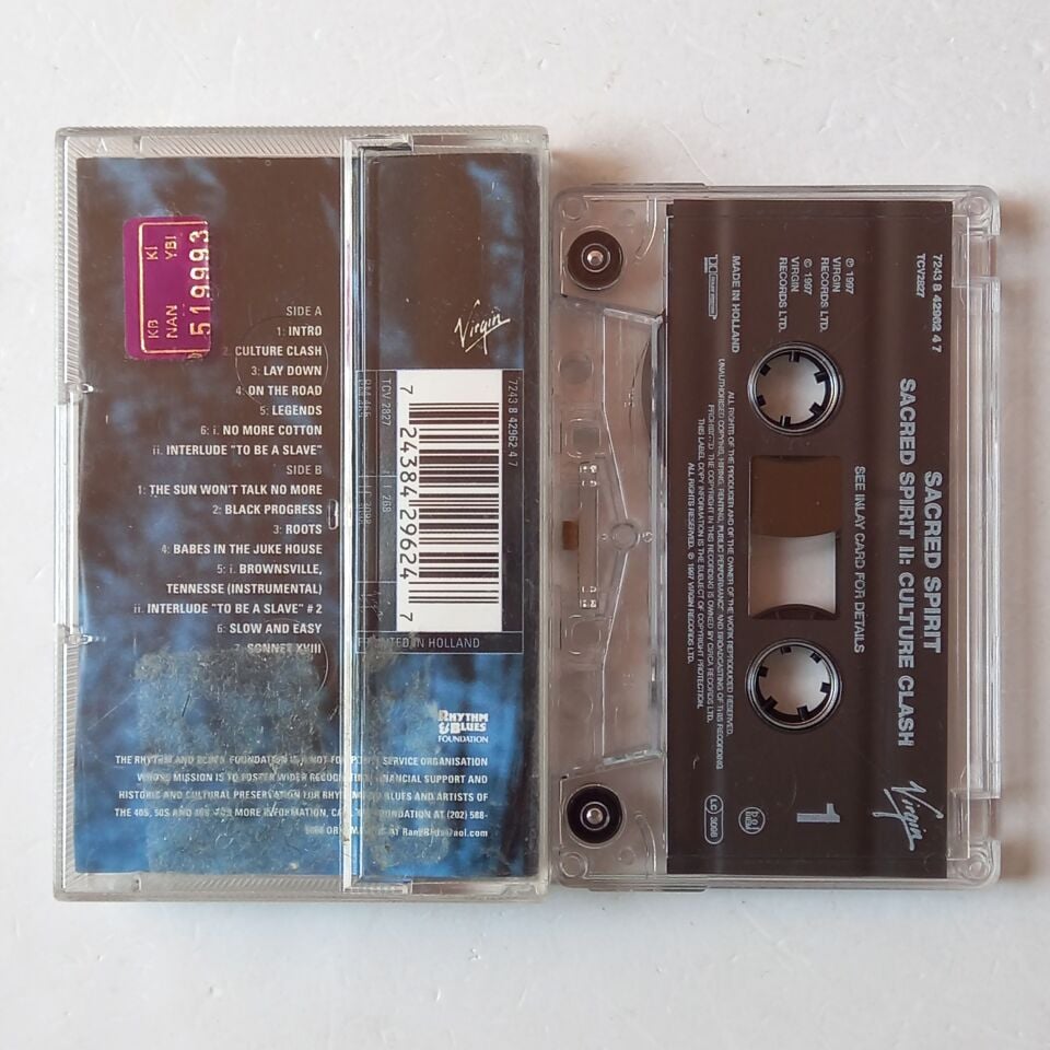 SACRED SPIRIT - SACRED SPIRIT VOLUME 2 CULTURE CLASH (1997) - KASET 2.EL