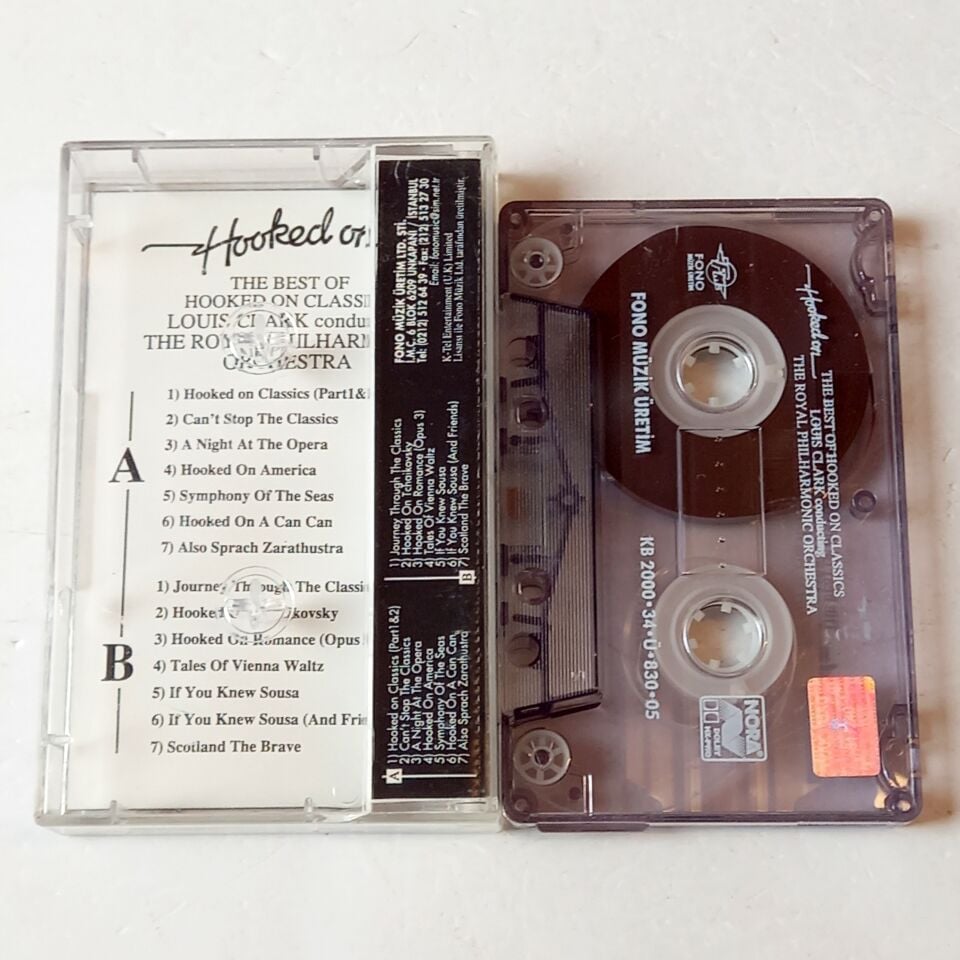 THE BEST OF HOOKED ON CLASSICS 1981-1984 - LOUIS CLARK CONDUCTING THE ROYAL PHILHARMONIC ORCHESTRA (2000) - KASET 2.EL