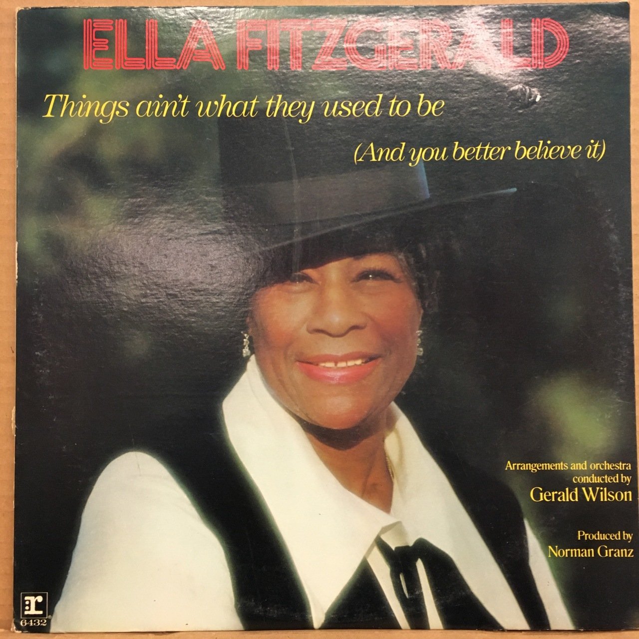 ELLA FITZGREALD -THINGS AIN'T WHAT THEY USED TO BE 1971 2.EL PLAK