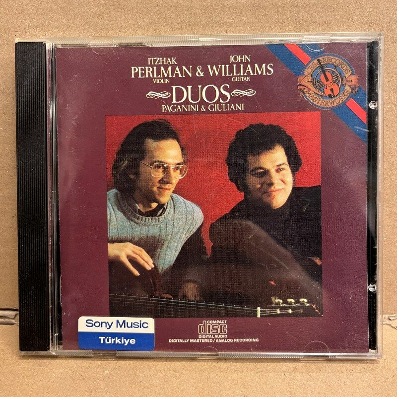 ITZHAK PERLMAN, JOHN WILLIAMS , NICCOLÒ PAGANINI, MAURO GIULIANI – DUOS (1976) CD 2.EL