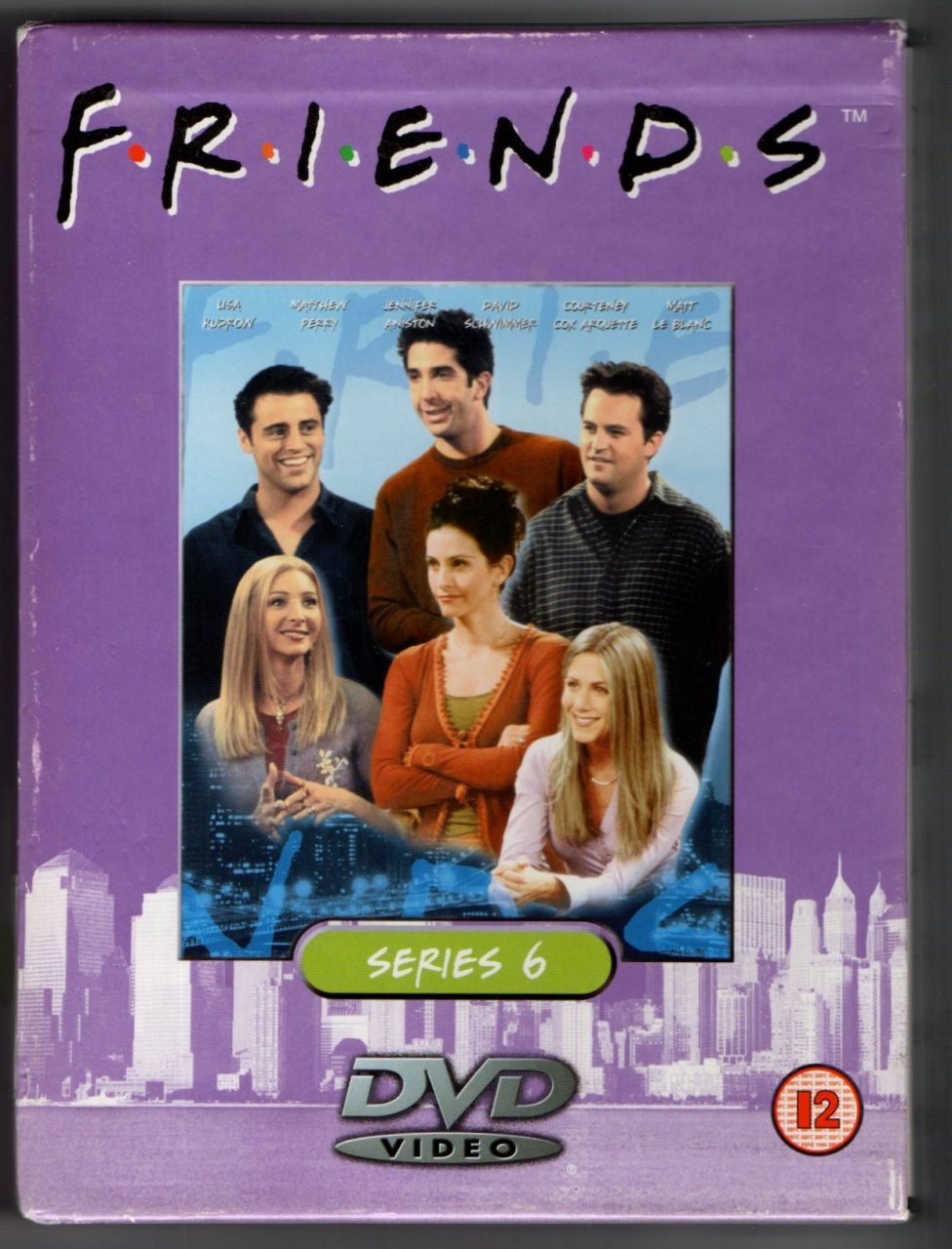 FRIENDS 6 - The COMPLETE SERIES 6 - SNAPCASE 3DVD KUTU 2.EL TR ALTYAZI YOKTUR