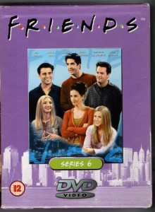 FRIENDS 6 - The COMPLETE SERIES 6 - SNAPCASE 3DVD KUTU 2.EL TR ALTYAZI YOKTUR