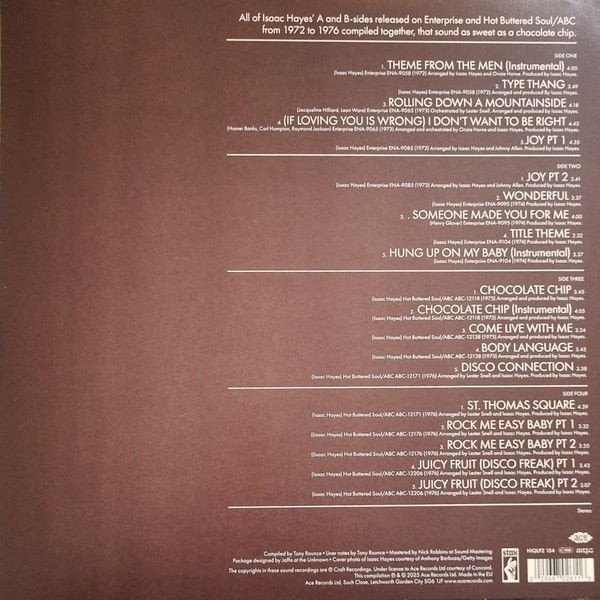 ISAAC HAYES - HOT BUTTERED SINGLES VOLUME 2 1972-1976 (2025) - 2LP COMPILATION SIFIR PLAK
