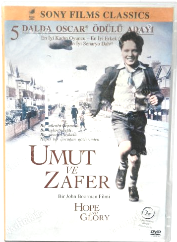 HOPE AND GLORY - UMUT VE ZAFER - JOHN BOORMAN - DVD 2.EL