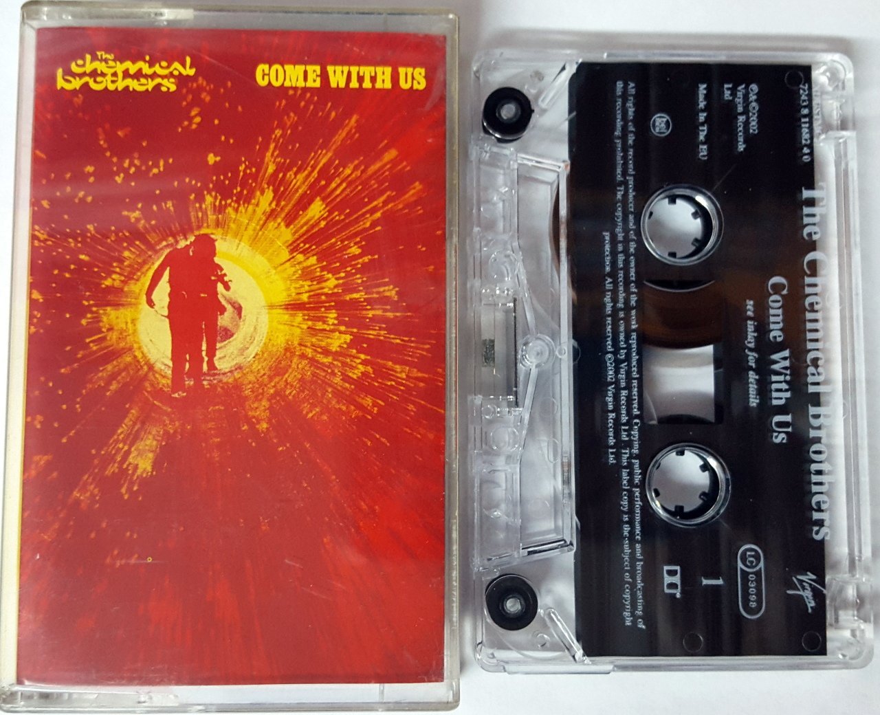 CHEMICAL BROTHERS - COME WITH US (2002) CASSETTE MADE IN EU ''USED''
