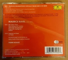 RAVEL ORCHESTRAL WORKS 2CD BOLERO DAPHNIS ET CHLOE LE VALSE 2.EL