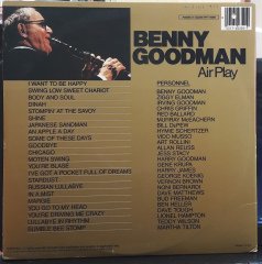 BENNY GOODMAN - AIR PLAY (1985) - 2PLAK 2.EL