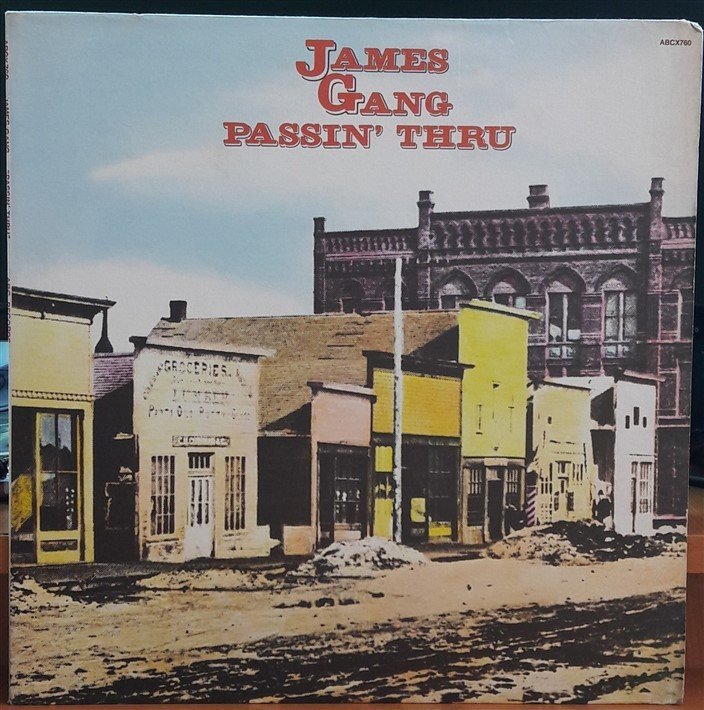 JAMES GANG - PASSIN' THRU (1972) - PLAK 2.EL