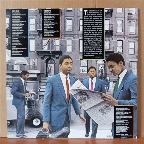 BRANFORD MARSALIS – SCENES IN THE CITY (1984) - LP 2.EL PLAK