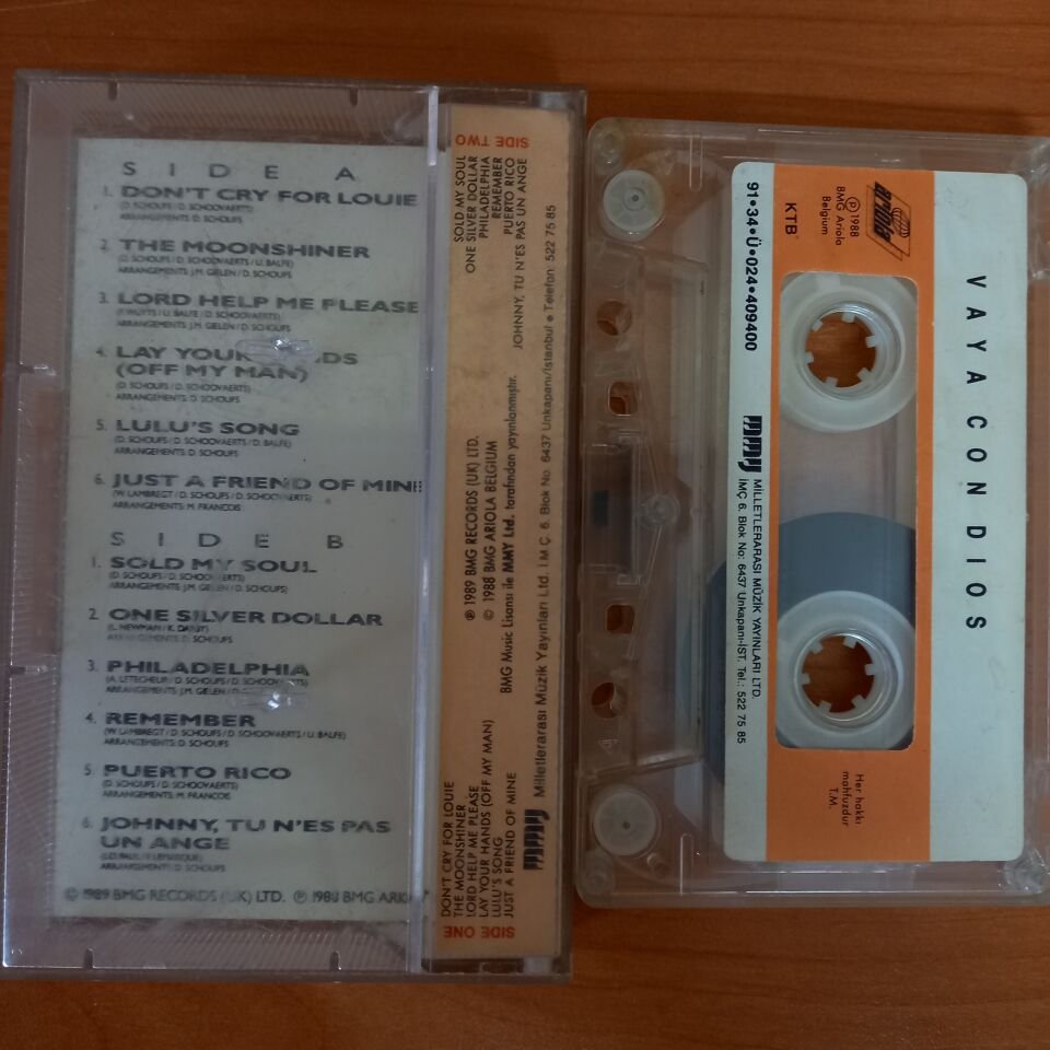 VAYA CON DIOS - VAYA CON DIOS (1991) - KASET 2.EL