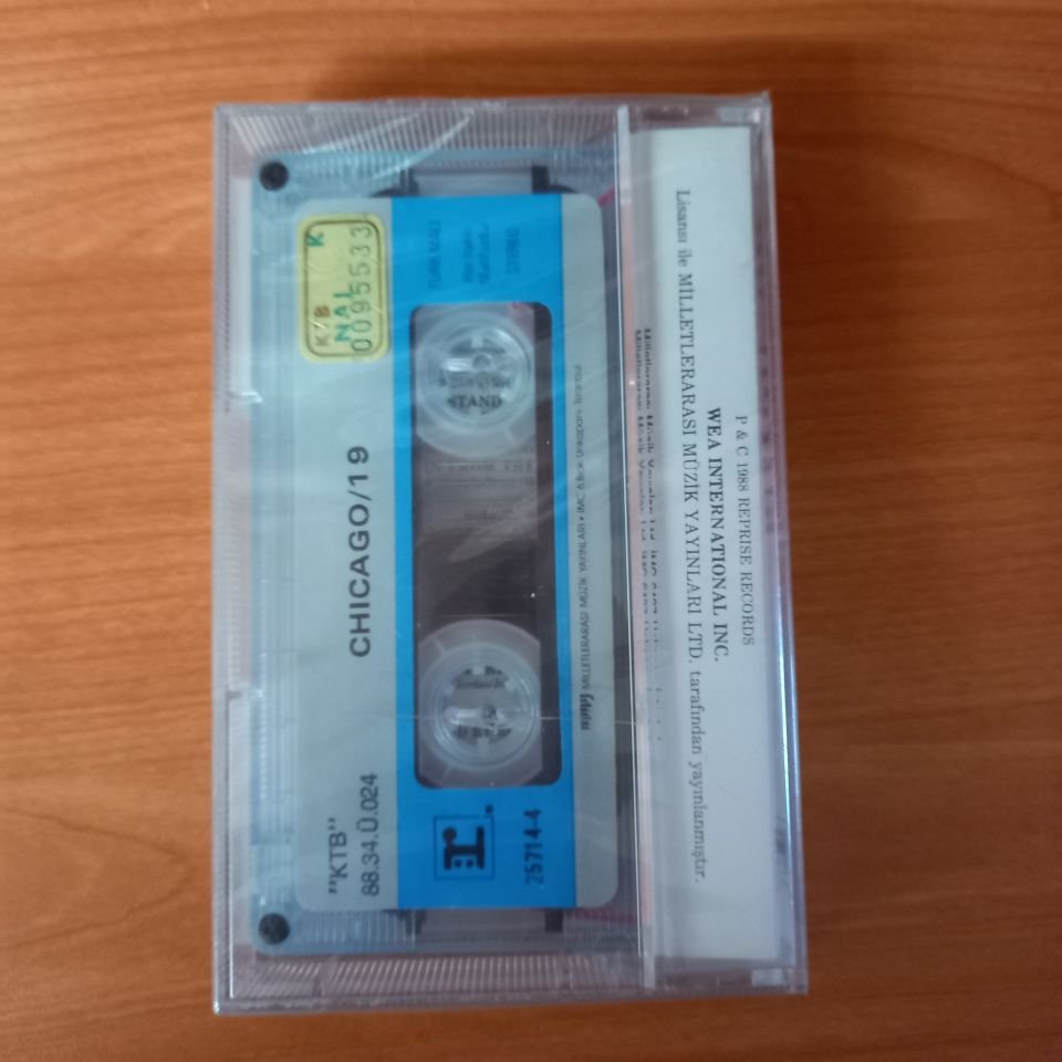 CHICAGO - CHICAGO 19 (1988) - KASET AMBALAJINDA SIFIR