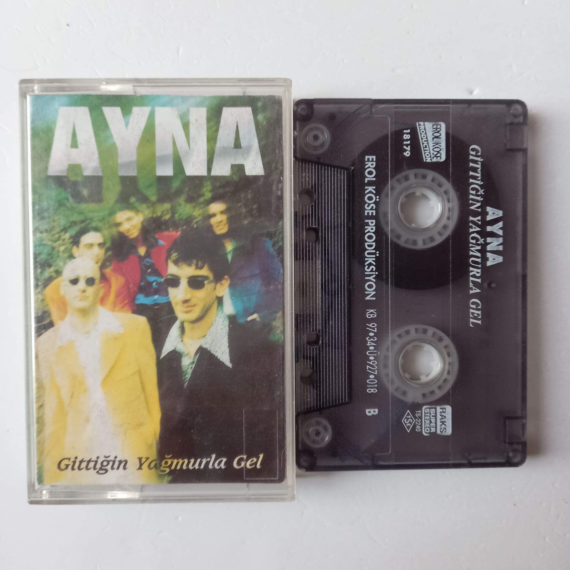 AYNA - GİTTİĞİN YAĞMURLA GEL (1997) - KASET 2.EL
