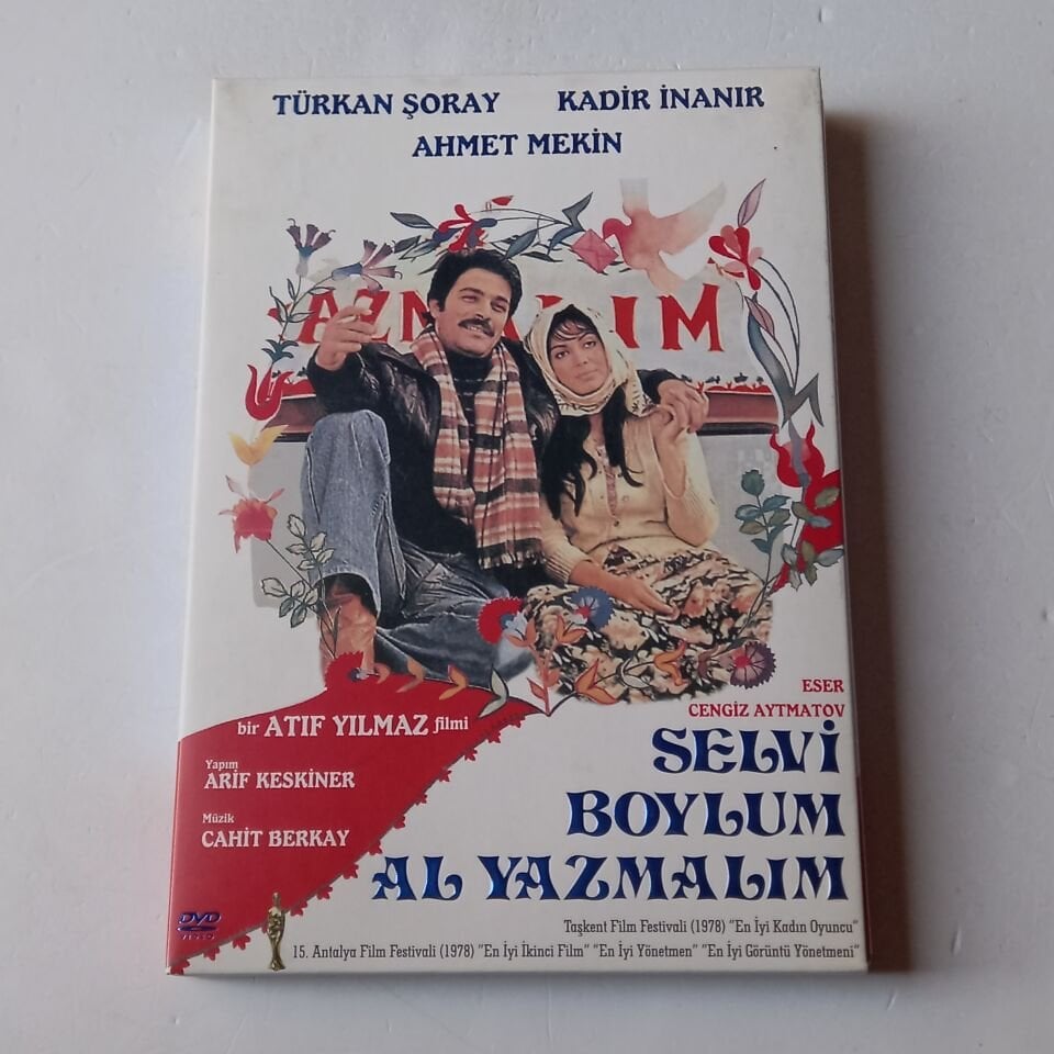 SELVİ BOYLUM AL YAZMALIM - TÜRKAN ŞORAY, KADİR İNANIR, AHMET MEKİN - 2DVD 2.EL