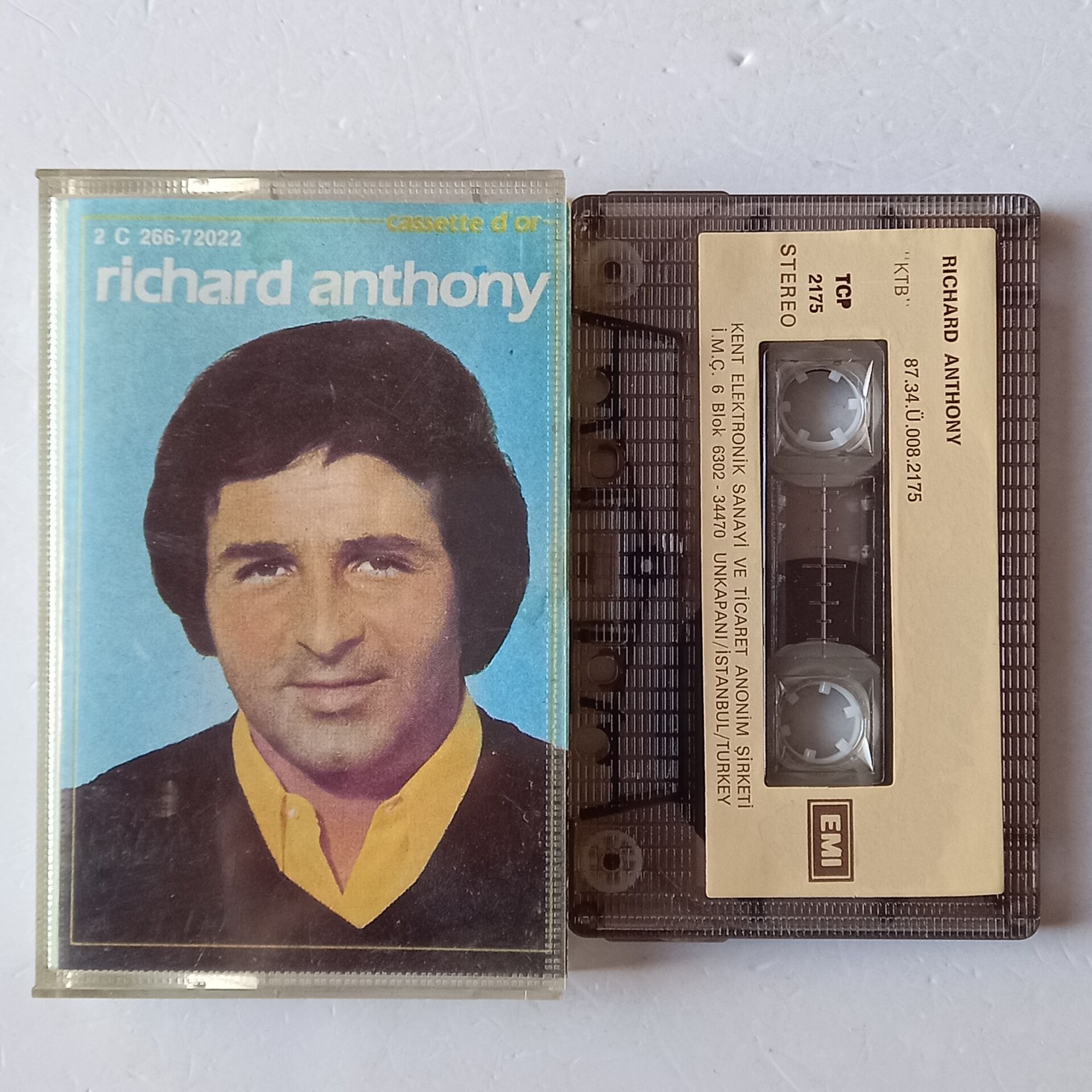 RICHARD ANTHONY - RICHARD ANTHONY (1987) - KASET 2.EL